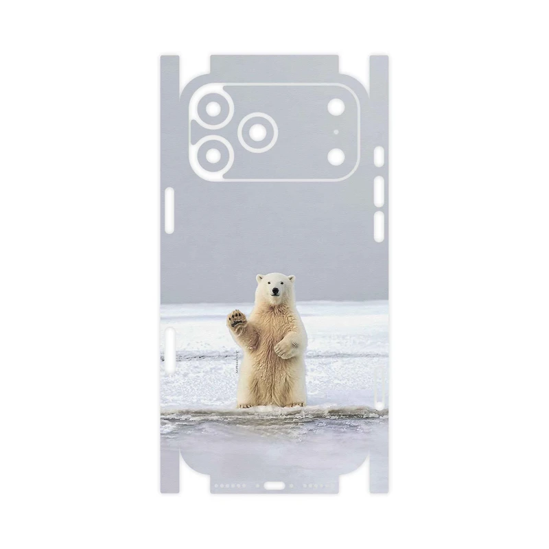 برچسب پوششی ماهوت مدل Polar_bear-FullSkin مناسب برای گوشی موبایل اپل iPhone 17 Pro Max