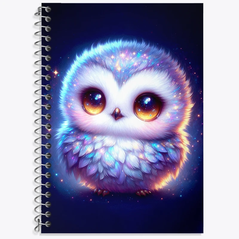 دفتر لغت 50 برگ خندالو طرح جغد کیوت کد N7724