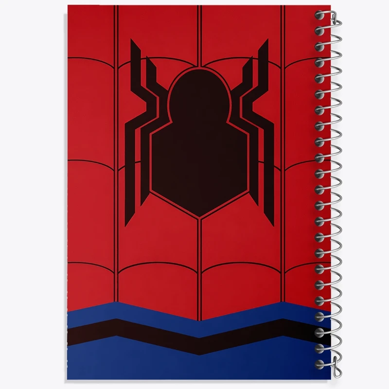 دفتر طراحی 50 برگ خندالو طرح مرد عنکبوتی (Spider Man) کد N5370