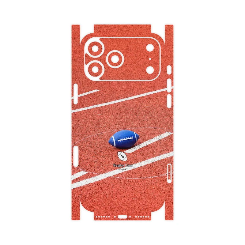 برچسب پوششی ماهوت مدل Rugby football-FullSkin مناسب برای گوشی موبایل اپل iPhone 17 Pro Max
