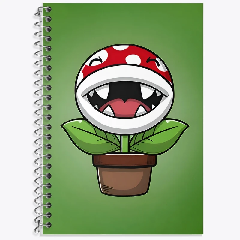 دفتر لغت 50 برگ خندالو طرح سوپر ماریو (Super Mario) کد F9437