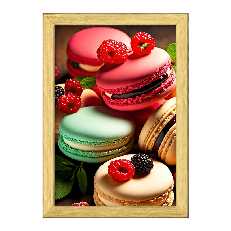 تابلو خندالو طرح ماکارون (Macaron) کد F5927