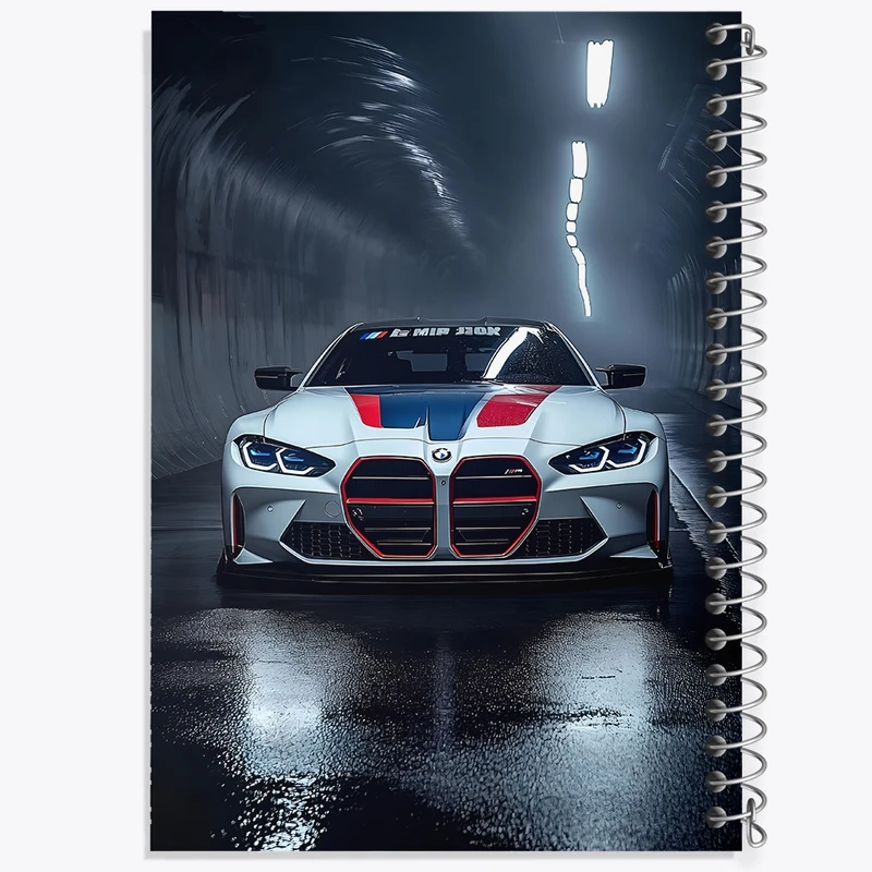 دفتر طراحی 50 برگ مدل بی ام دبلیو (BMW M4) کد N7514