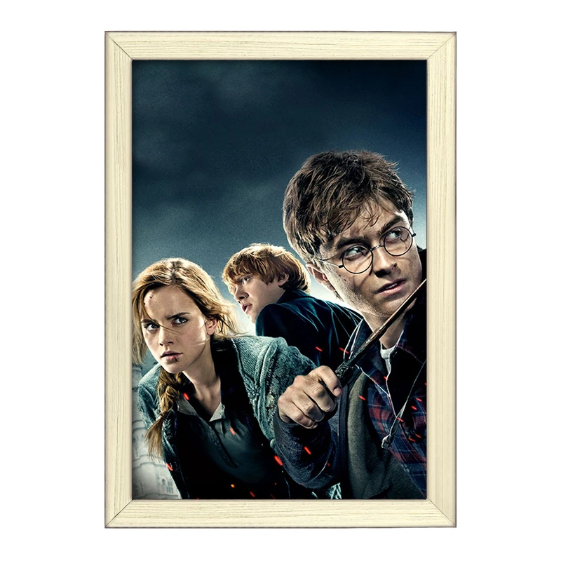 تابلو خندالو طرح رون و هرمیون و هری پاتر Harry Potter  کد 2915