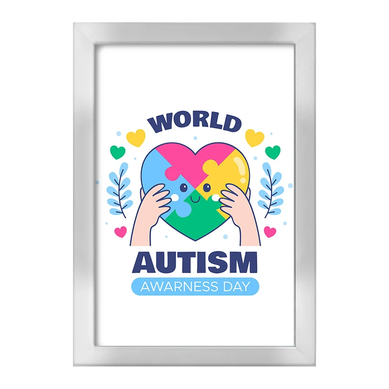 تابلو خندالو طرح اتیسم Autism کد 26751