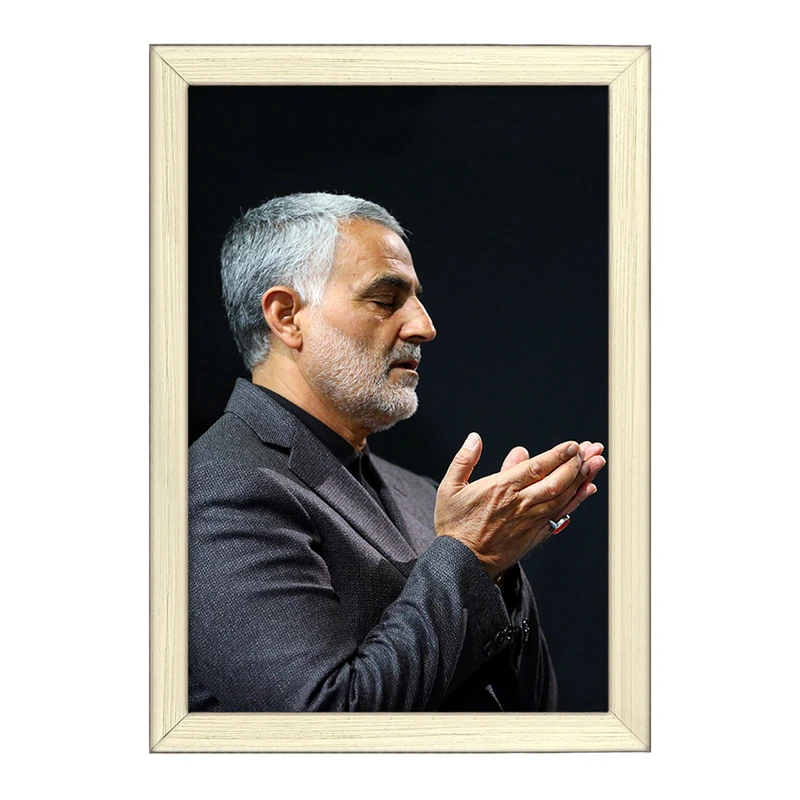 تابلو خندالو طرح سردار قاسم سلیمانی  کد 12605