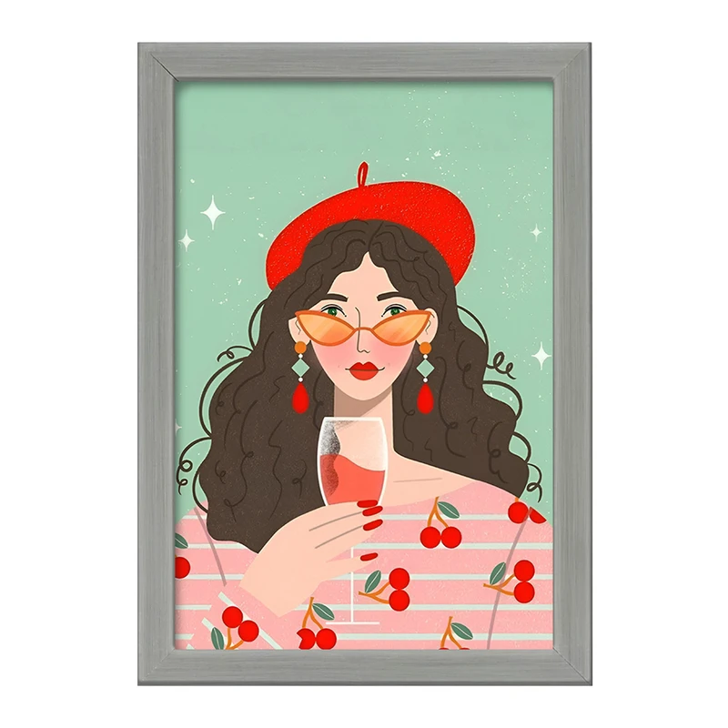 تابلو خندالو طرح دخترانه کد F3715