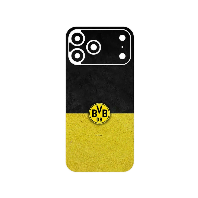 برچسب پوششی ماهوت مدل Borussia Dortmund FC مناسب برای گوشی موبایل اپل iPhone 17 Pro Max