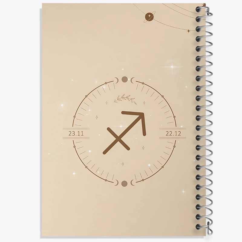 دفتر مشق 100 برگ خندالو طرح ماه تولد آذر کد F10891