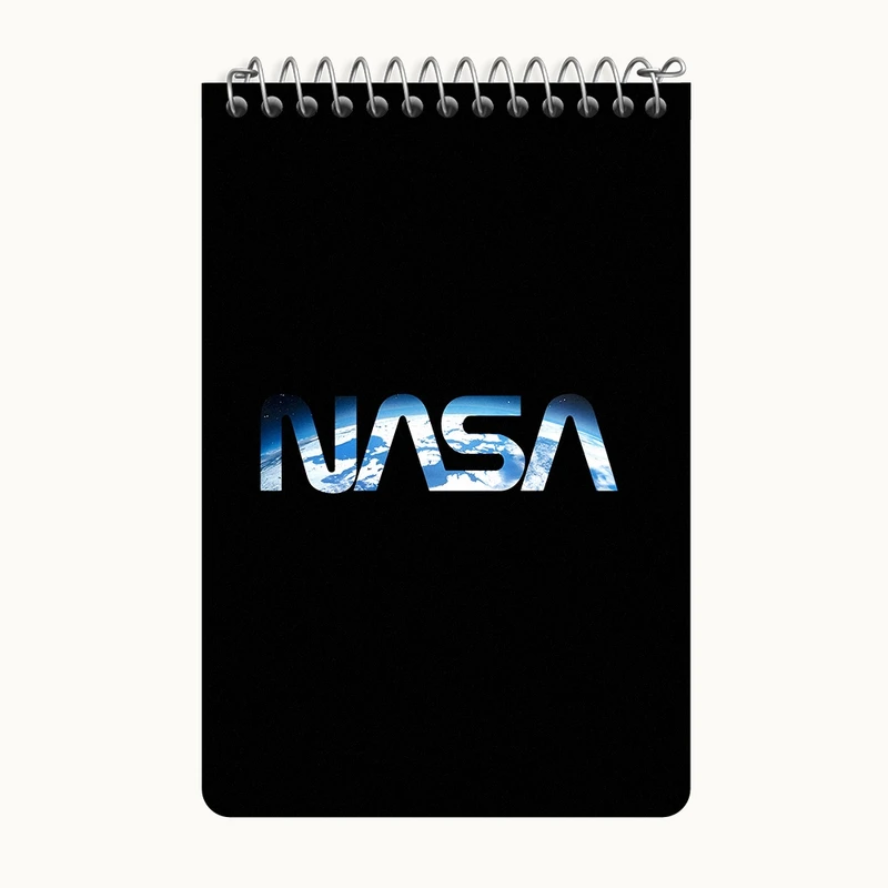 دفتر یادداشت 50 برگ خندالو طرح ناسا (Nasa) کد F4595