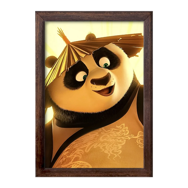 تابلو خندالو طرح پاندا کونگ فو کار کد F10349
