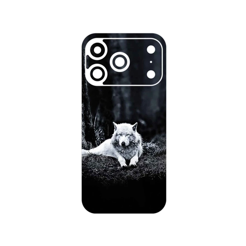 برچسب پوششی ماهوت مدل Dire_Wolf مناسب برای گوشی موبایل اپل iPhone 17 Pro