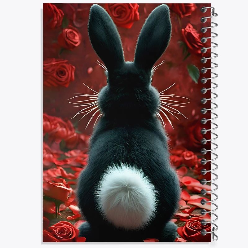 دفتر مشق 100 برگ خندالو طرح خرگوش کد F9891