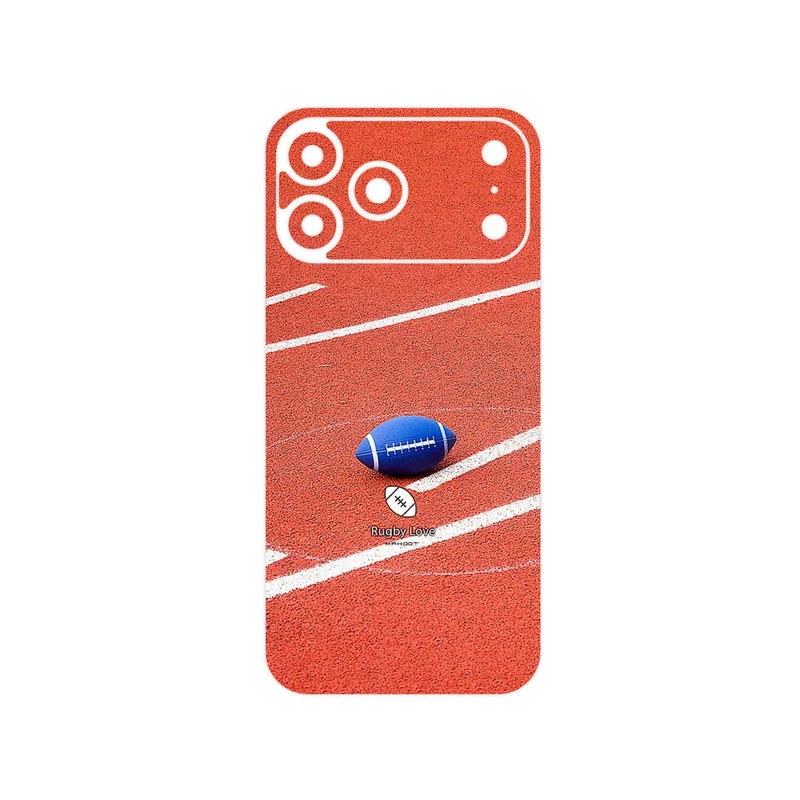 برچسب پوششی ماهوت مدل Rugby football مناسب برای گوشی موبایل اپل iPhone 17 Pro Max