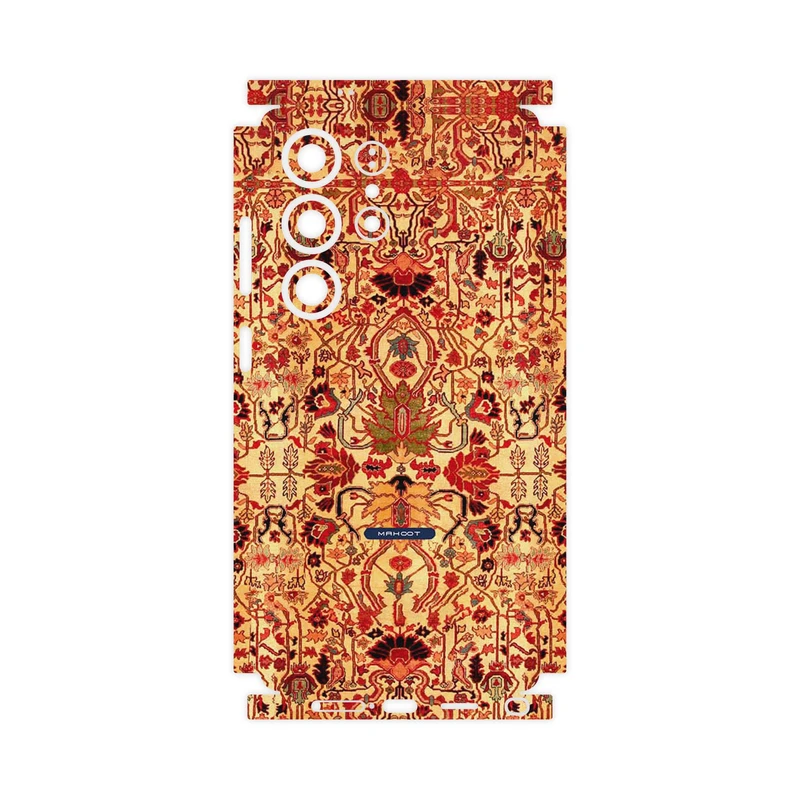 برچسب پوششی ماهوت مدل Persian_Carpet_Yellow-FullSkin مناسب برای گوشی موبایل سامسونگ Galaxy S25 Ultra