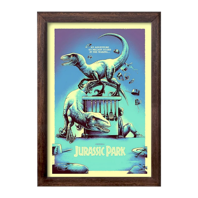 تابلو خندالو طرح ژوراسیک (Jurassic Park) کد F13771