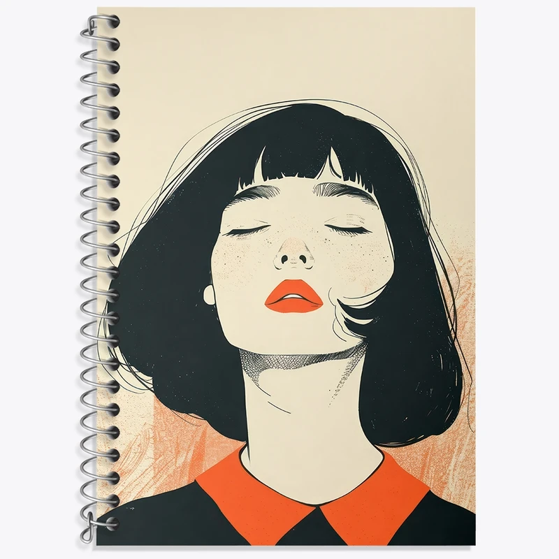 دفتر لغت 50 برگ خندالو طرح دخترانه کد F3107