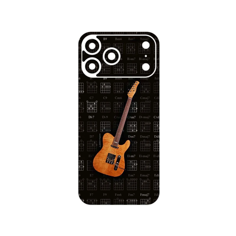 برچسب پوششی ماهوت مدل Guitar_Instrument مناسب برای گوشی موبایل اپل iPhone 17 Pro Max