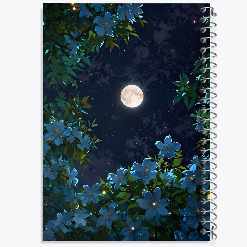 دفتر نقاشی 50 برگ خندالو طرح ماه (Moon) کد F9177