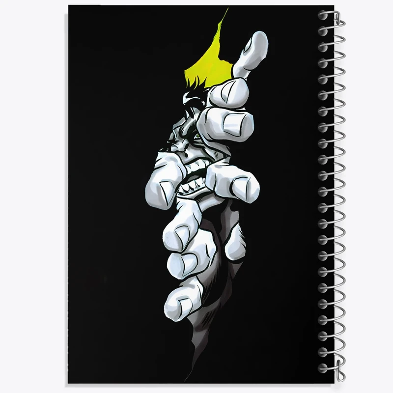 دفتر لیست خرید 50 برگ خندالو طرح هالک کد F3958