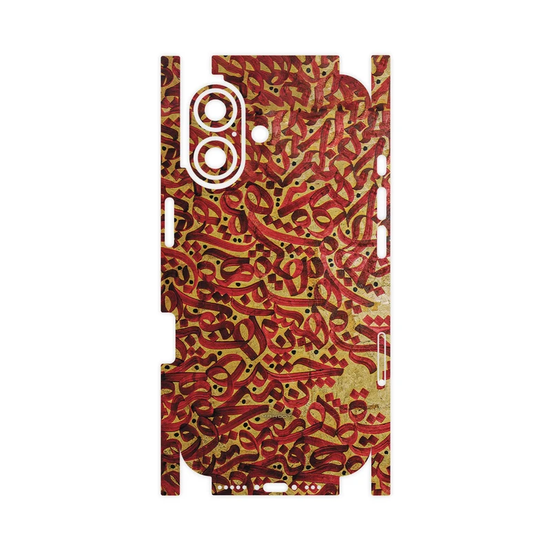 برچسب پوششی ماهوت مدل Nastaliq_6-FullSkin مناسب برای گوشی موبایل اپل iPhone 17
