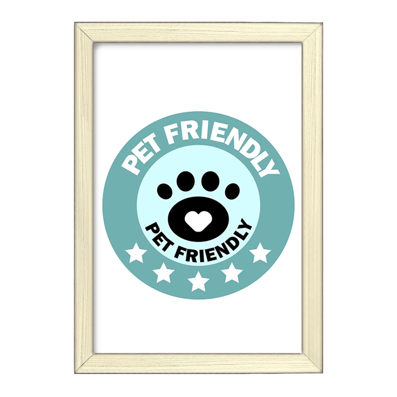 تابلو خندالو طرح حمایت از حیوانات کد 27339