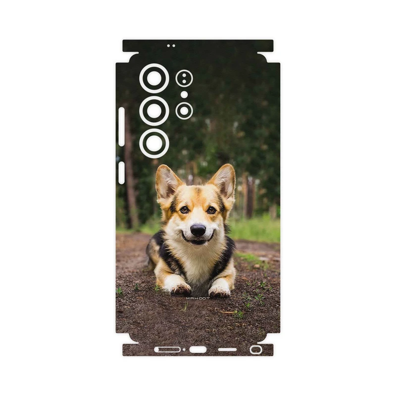 برچسب پوششی ماهوت مدل Dog_2-FullSkin مناسب برای گوشی موبایل سامسونگ Galaxy S25 Ultra