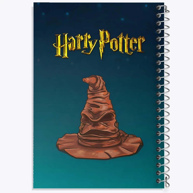 دفتر شطرنجی 50 برگ خندالو طرح هری پاتر (Harry Potter) کد F8636