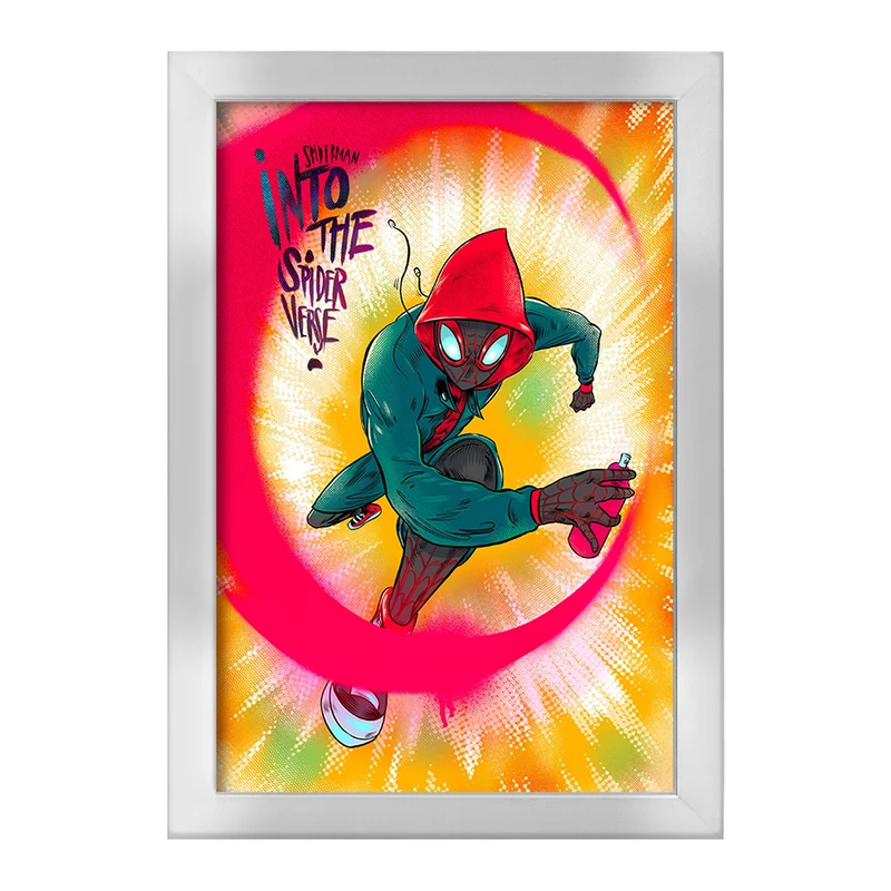 تابلو خندالو طرح مرد عنکبوتی کد F174