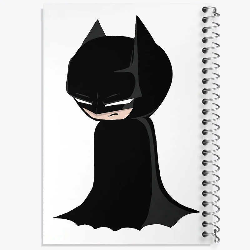 دفتر ژورنال نویسی 50 برگ خندالو مدل نقطه ای طرح بتمن (Batman) کد F3970