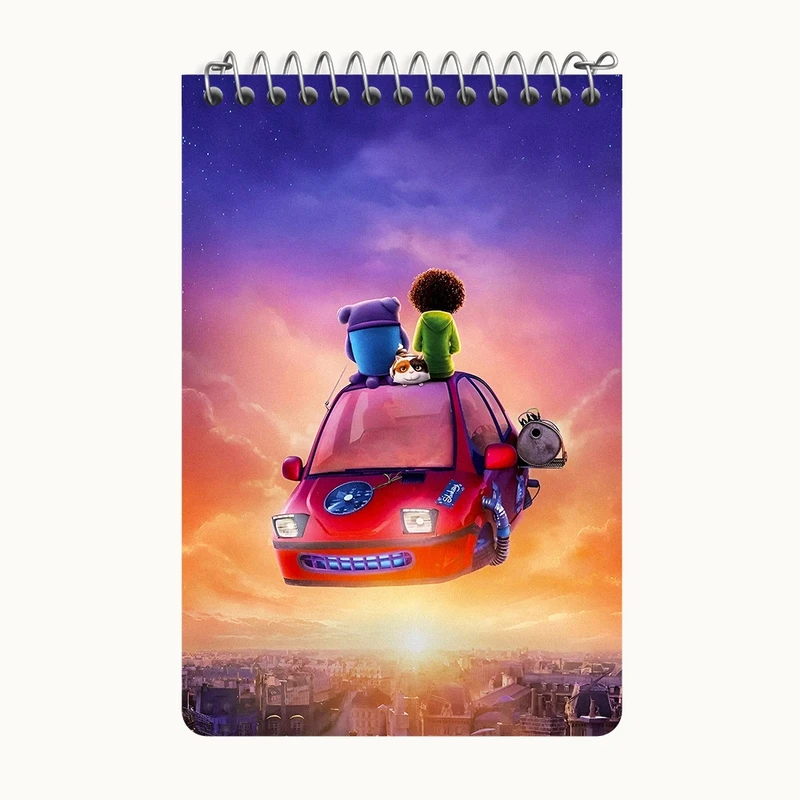 دفتر یادداشت 50 برگ خندالو طرح هوم (Home) کد F8320