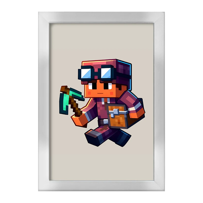 تابلو خندالو طرح ماینکرافت (Minecraft) کد F12066