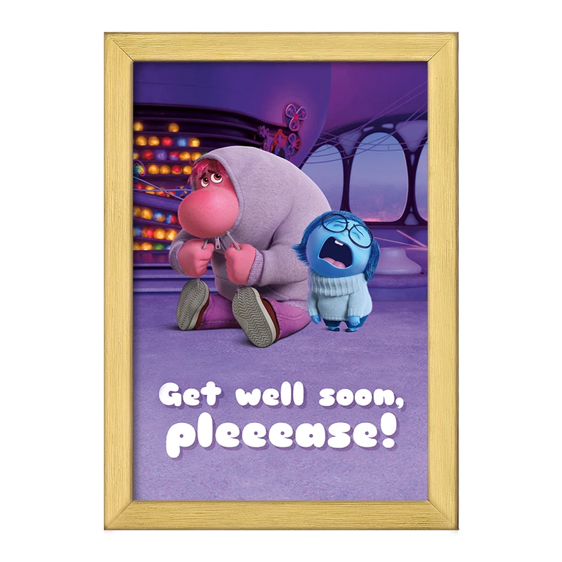 تابلو خندالو طرح اینساید اوت (Inside Out) کد F2467