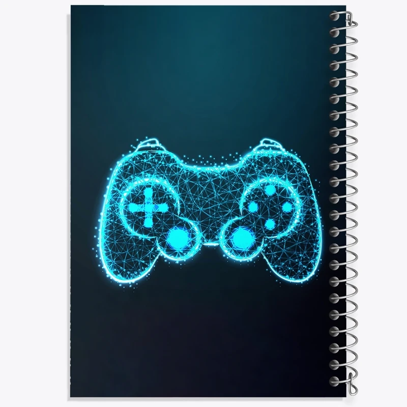 دفتر طراحی 50 برگ خندالو طرح Game کد F2394