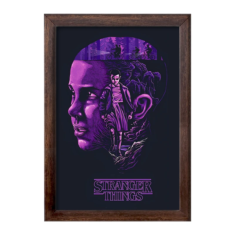 تابلو خندالو طرح استرنجر تینگز (Stranger Things) کد F10164