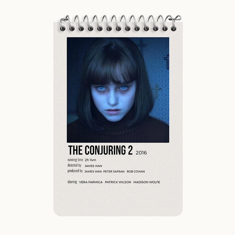 دفتر یادداشت 50 برگ خندالو طرح احضار (The Conjuring) کد F13119