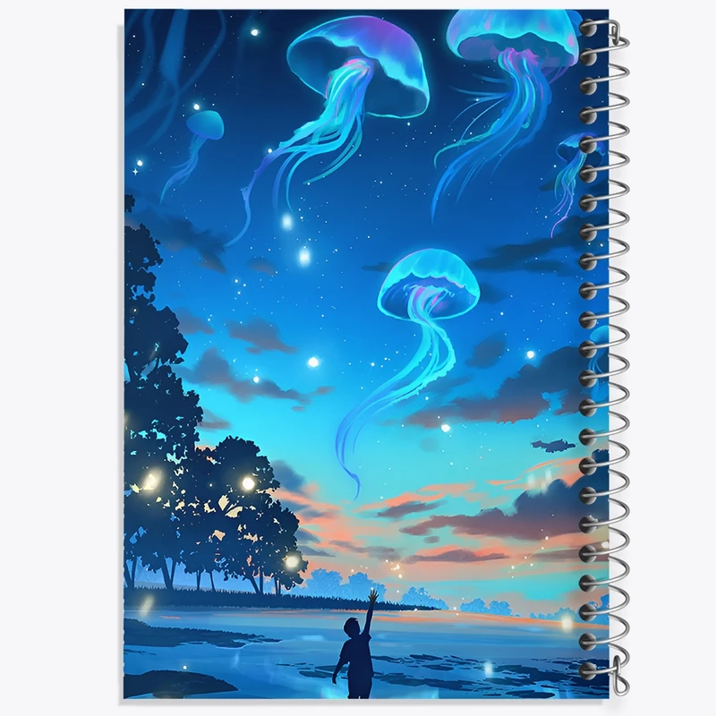 دفتر طراحی 50 برگ خندالو طرح پسر و عروس دریایی کد F12541