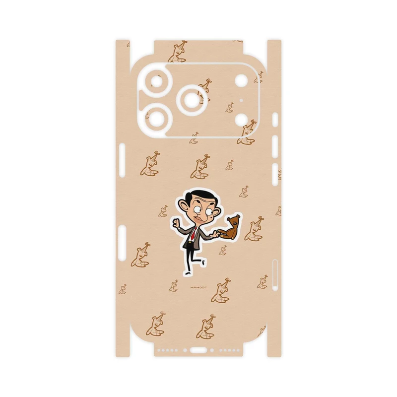 برچسب پوششی ماهوت مدل Mr.Bean-FullSkin مناسب برای گوشی موبایل اپل iPhone 17 Pro