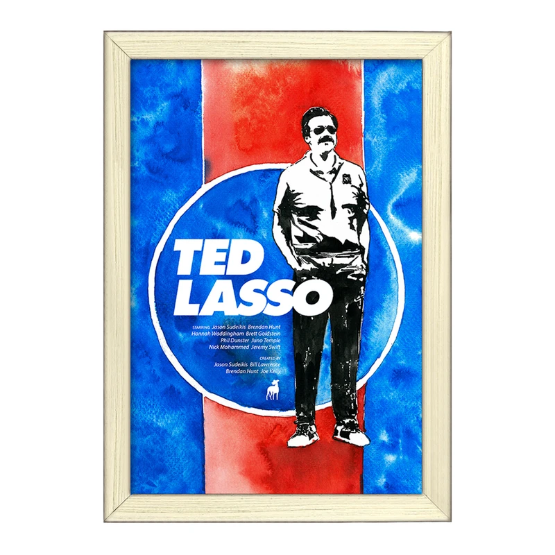 تابلو خندالو طرح تد لاسو (Ted Lasso) کد F11907