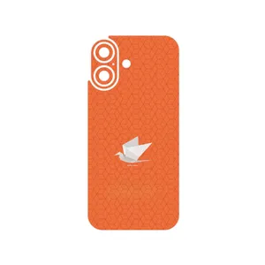 MAHOOT Minimalist origami bird Cover Sticker for Apple iPhone 17