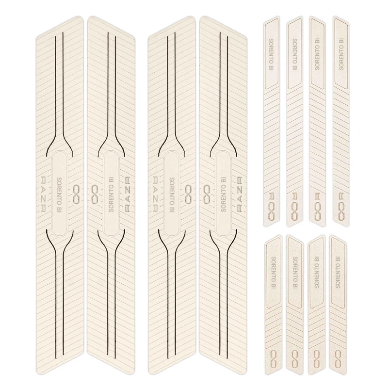 محافظ درب، سپر و آینه خودرو ماهوت مدل RAZR-Wمناسب برای کیا SORENTO BL مجموعه 12 عددی