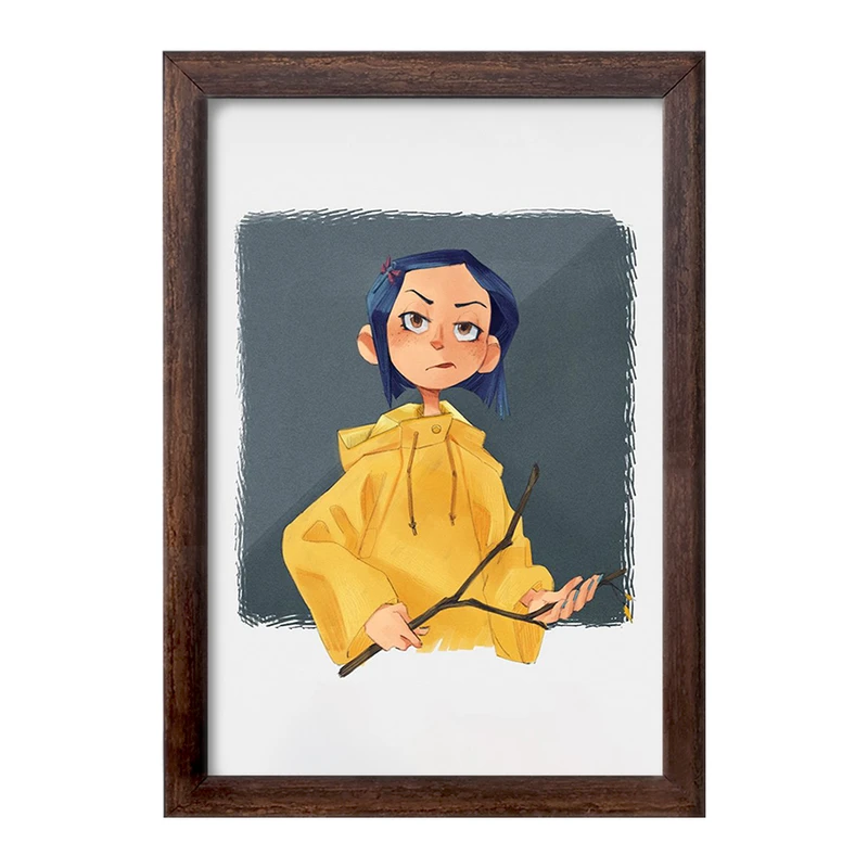 تابلو خندالو طرح کورالاین Coraline  کد 20786