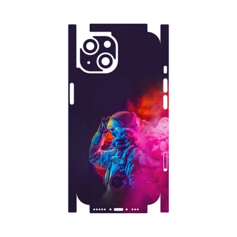 برچسب پوششی ماهوت مدل Smoke Rainbow Digital Art 1-FullSkin مناسب برای گوشی موبایل اپل iPhone 14