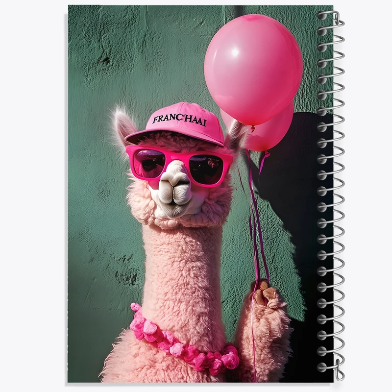 دفتر لیست خرید 50 برگ خندالو طرح لاما بامزه کد F11600