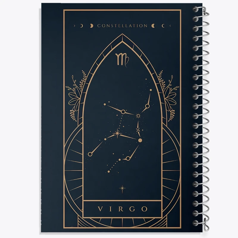 دفتر شطرنجی 50 برگ خندالو طرح ماه تولد شهریور کد F10886