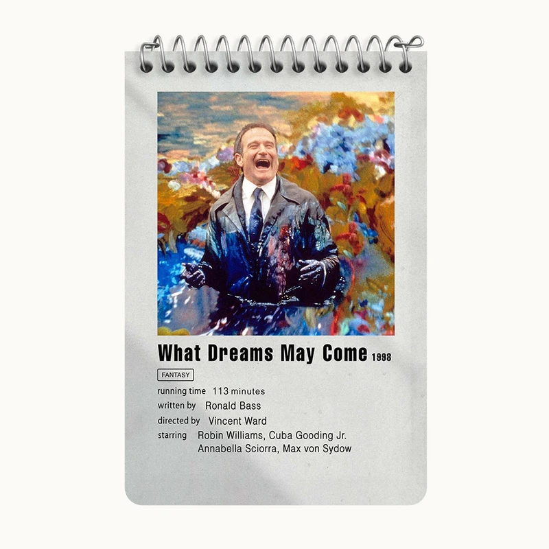 دفتر یادداشت 50 برگ خندالو طرح چه رویاهایی که می‌آیند (What Dreams May Come) کد F11315