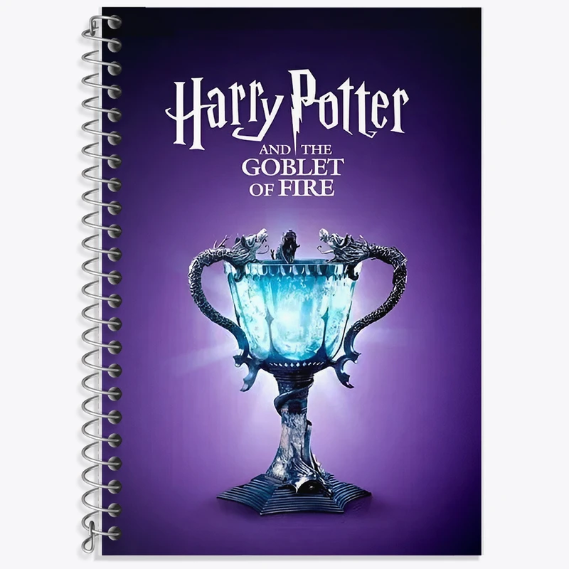 دفتر زبان 50 برگ خندالو مدل دو خط طرح هری پاتر (Harry Potter) کد F13720
