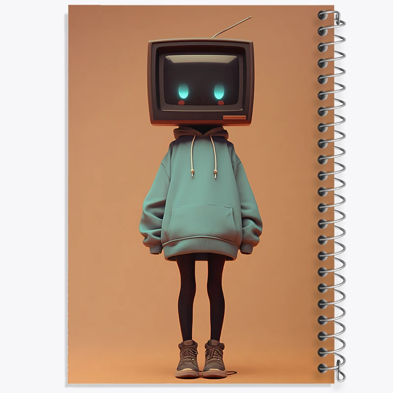 دفتر مشق 50 برگ خندالو طرح فانتزی کد F4040