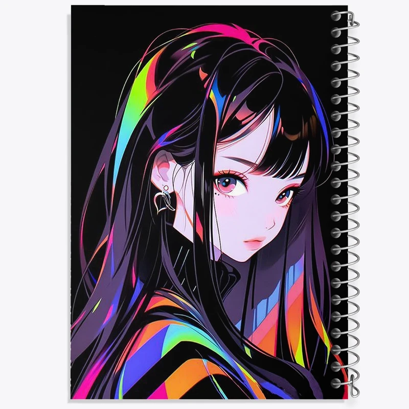 دفتر طراحی 50 برگ خندالو طرح دخترانه کد F2936