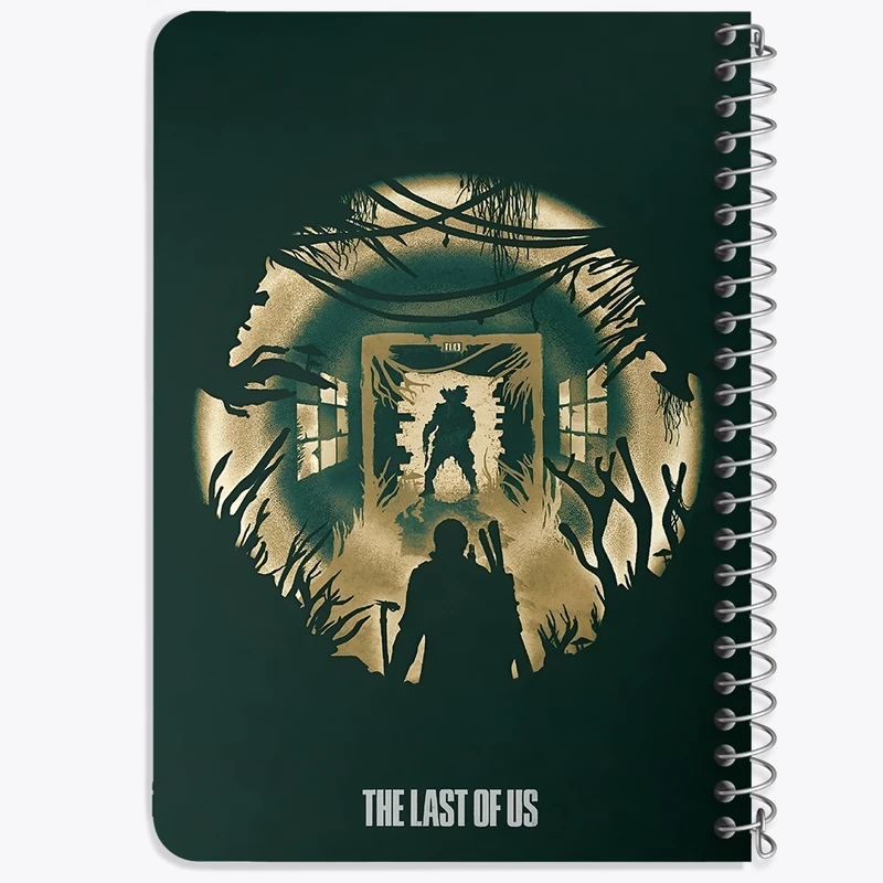دفتر یادداشت 50 برگ خندالو طرح (The Last Of Us) آخرین بازمانده از ما کد N9294
